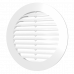 10РК, Решетка вентиляционная круглая D130 с фланцем D100