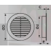 10РКС, Решетка вентиляционная круглая с пластиковой сеткой D130 с фланцем D100