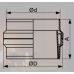 12,5CC, Соединитель круглых каналов для сбора конденсата D125