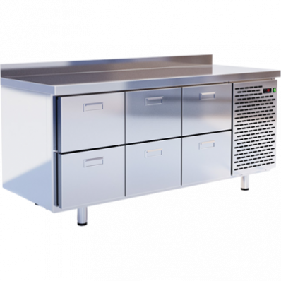 Шкаф-стол морозильный СШН-6,0 B-1400
