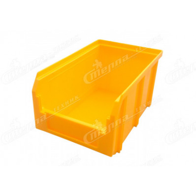 Пластиковый ящик Стелла V2 желтый