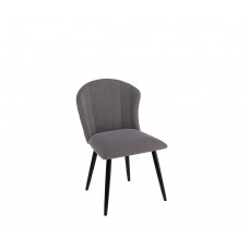 стул 210 микровелюр V11 серый / опоры черные