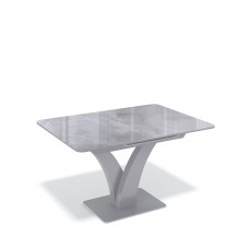 Стол  BP1200 серый/стекло камень серый