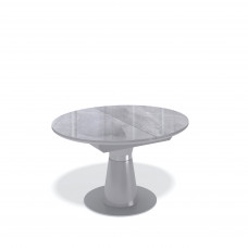 Стол  BR1100 серый/стекло камень серый
