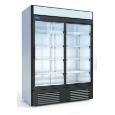 Шкаф холодильный Капри 1,5СК стеклянная дверь, купе