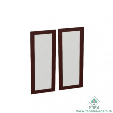 Двери средние в деревянной рамке (2 шт.)