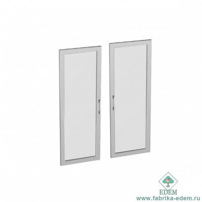Двери (рамка алюминиевая) к шкафам Тр-2.1 и Тр-2.3 (2 шт.)